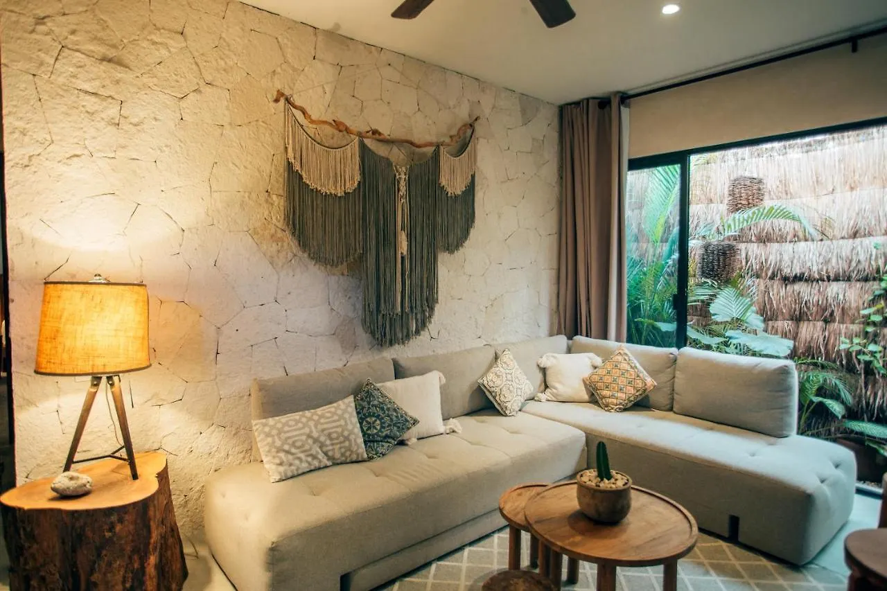 Vida Boho Apart 3 With Special Fee To Access Hotel Bardo Tulum Pueblo Mexico
