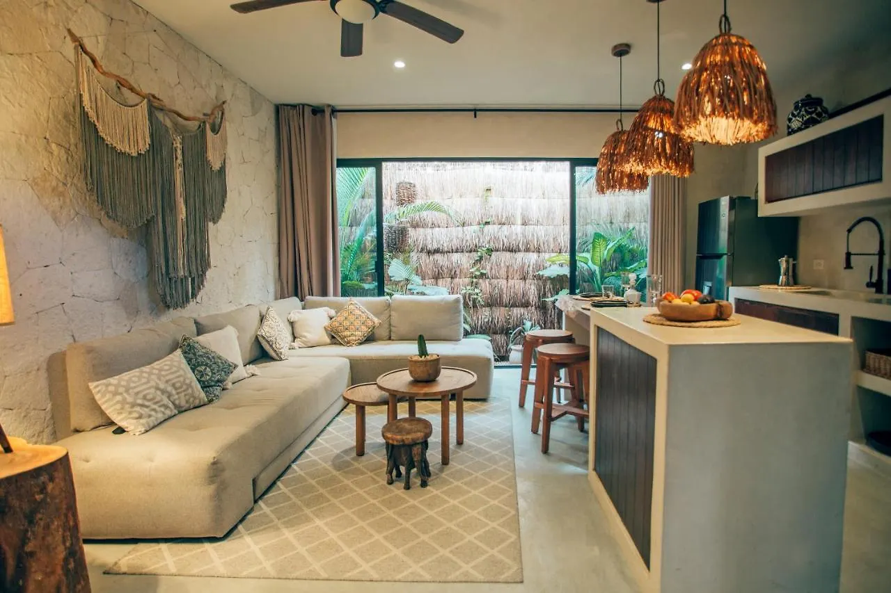 Appartement Vida Boho Apart 3 With Special Fee To Access Hotel Bardo Tulum Pueblo Mexico